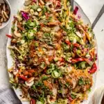 Sesame Chicken Cabbage Crunch Salad Recipe