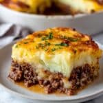 Cheesy Meatloaf with Creamy Mashed Potatoes Recipe