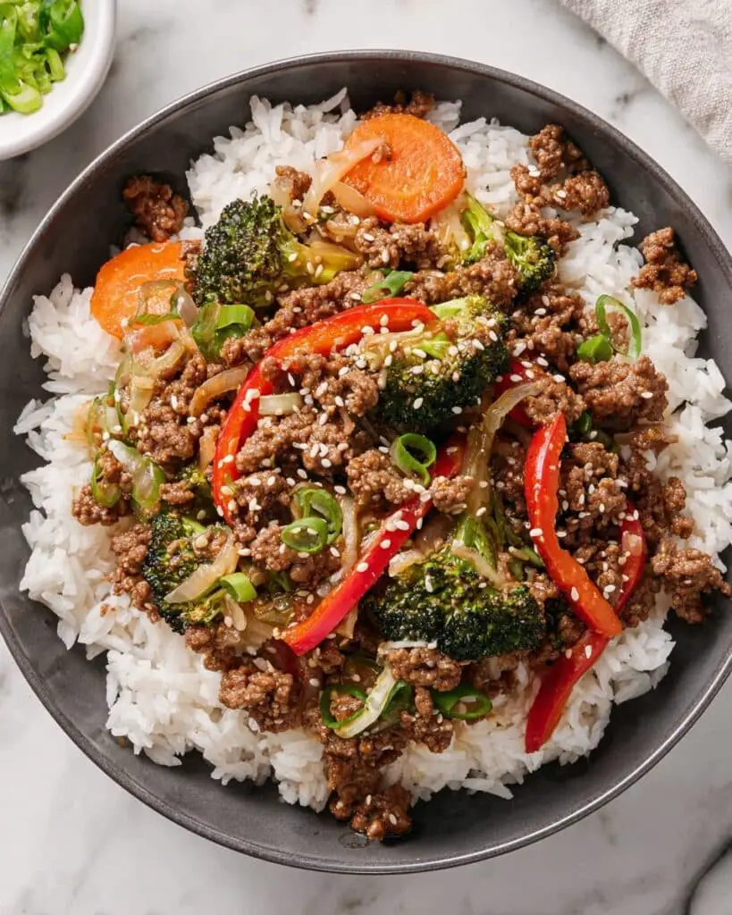 Delicious Ground Beef Stir Fry Recipe