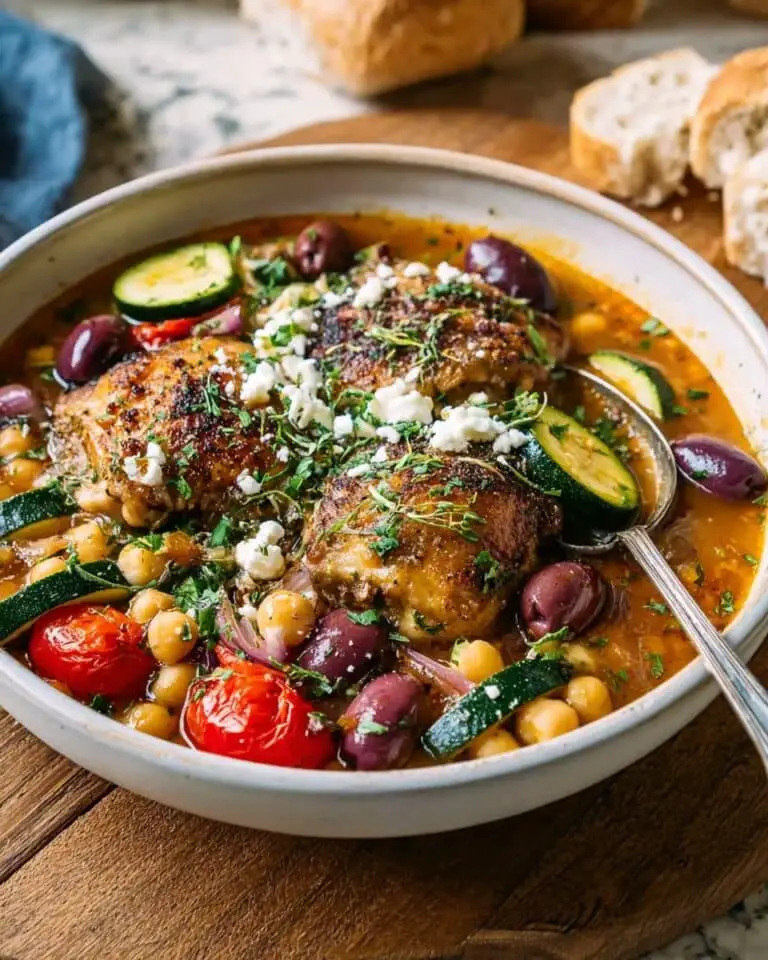 Mediterranean Chicken Zucchini Recipe