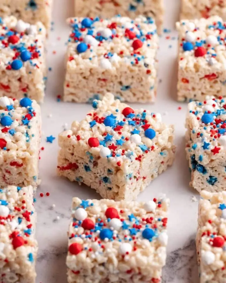 4th of July Rice Krispies Treats Recipe