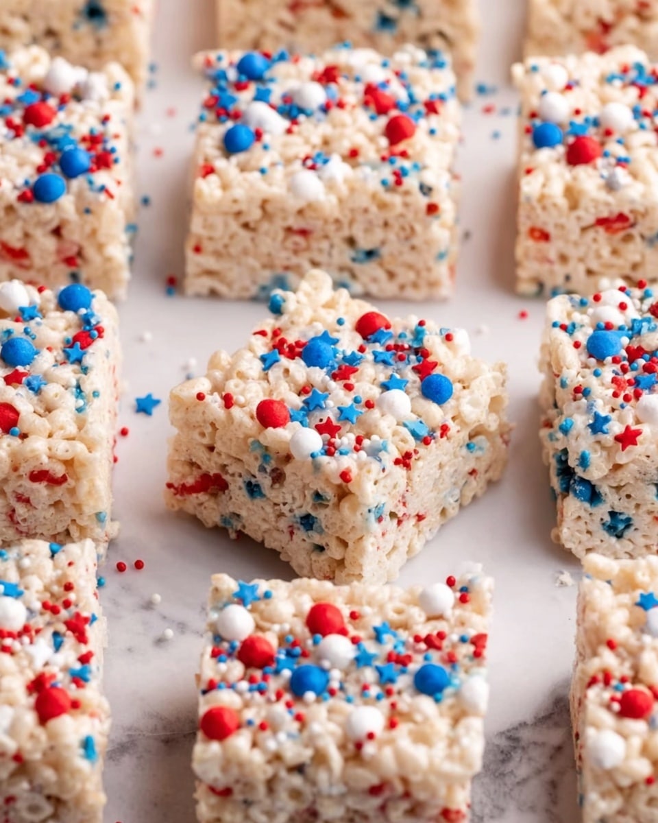 4th of July Rice Krispies Treats Recipe