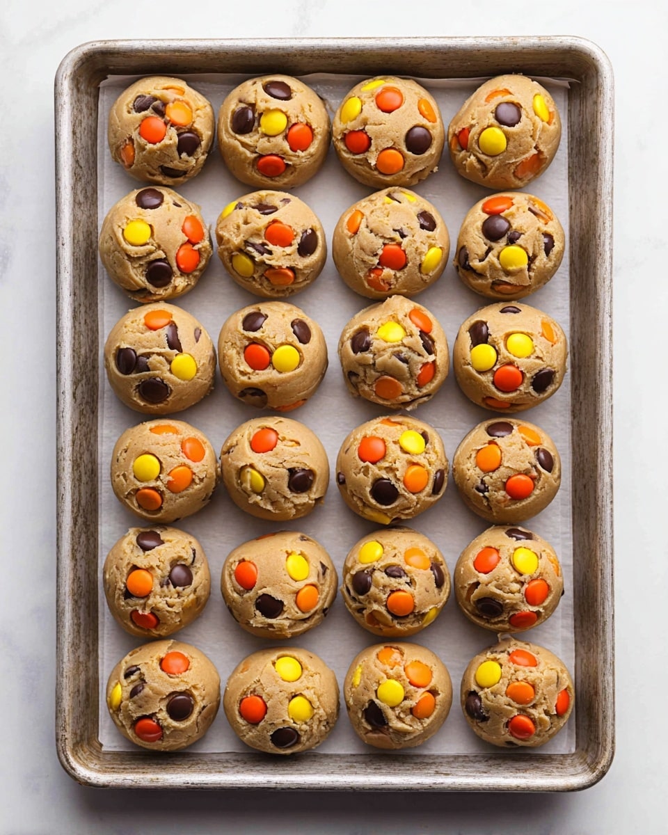 Reese's Pieces Peanut Butter Cookies Recipe