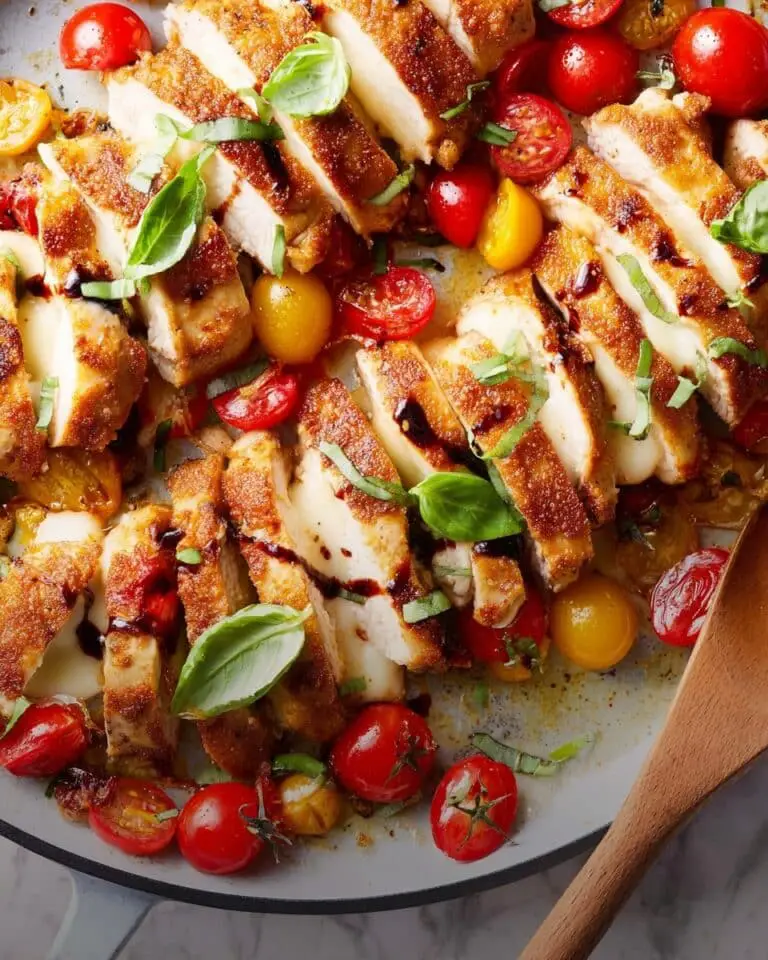 Caprese Chicken Gnocchi Skillet Recipe