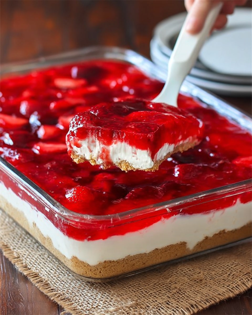 Red White & Blue Mixed Berry Yum Yum Recipe