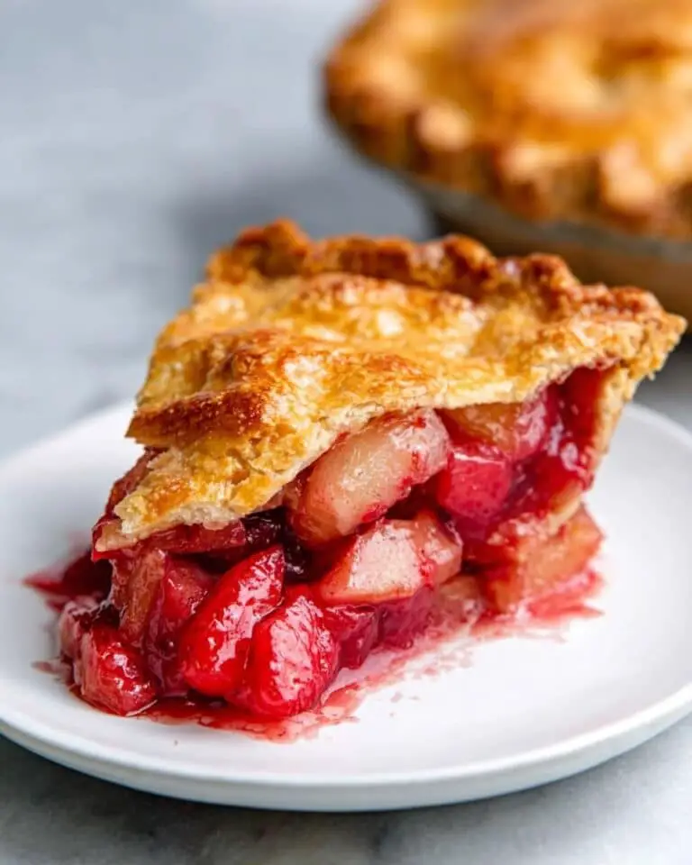 Strawberry Rhubarb Pie Recipe