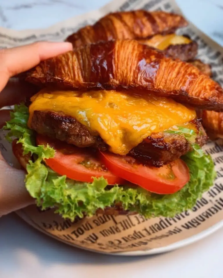 Croissant Smash Burgers Recipe