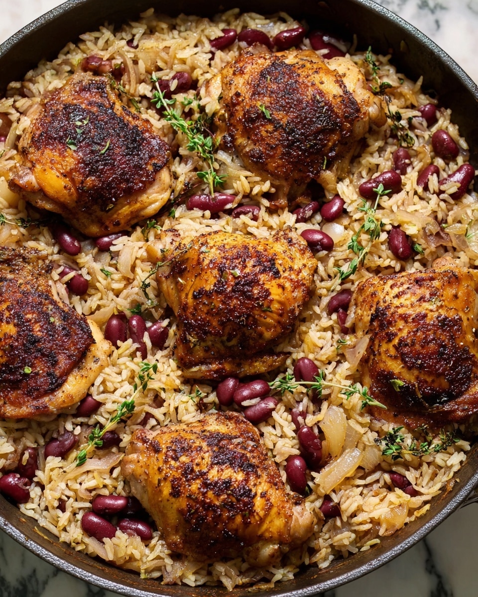 Jerk Chicken Skillet Dinner Recipe