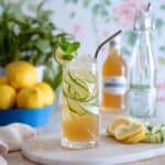 Sparkling Cucumber Mint Lemonade: A Refreshing Healthy Soda Alternative