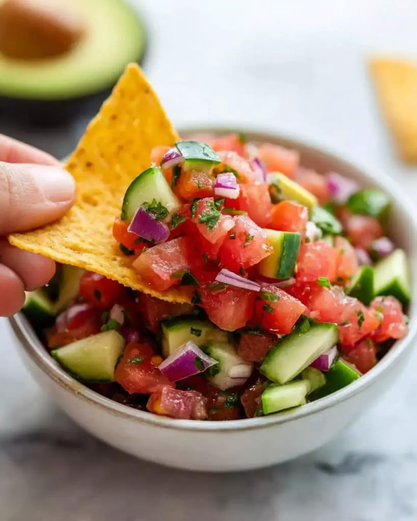 Chilled Watermelon Salsa Recipe