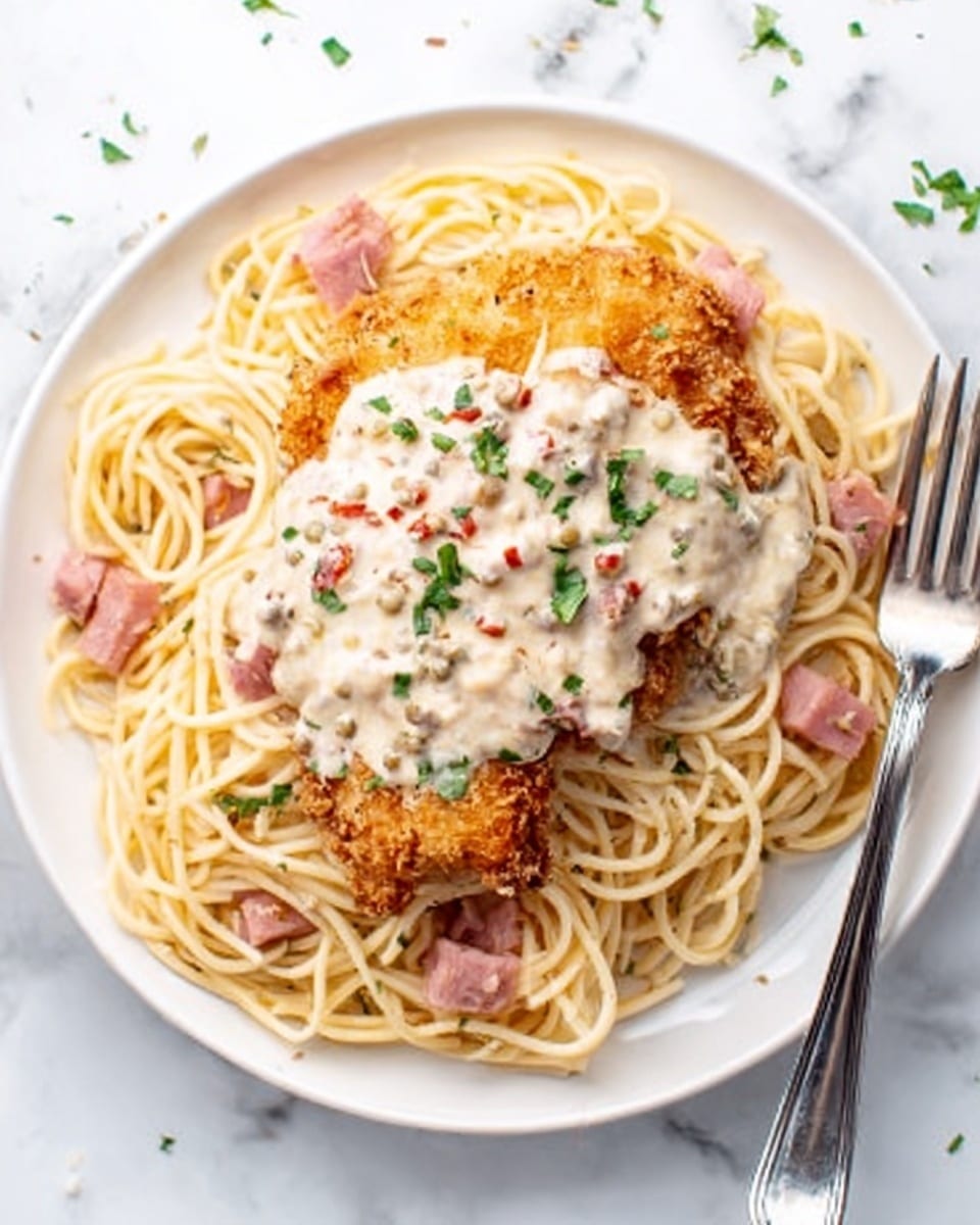 Herb Crusted Chicken with Tomato Cream Sauce Recipe