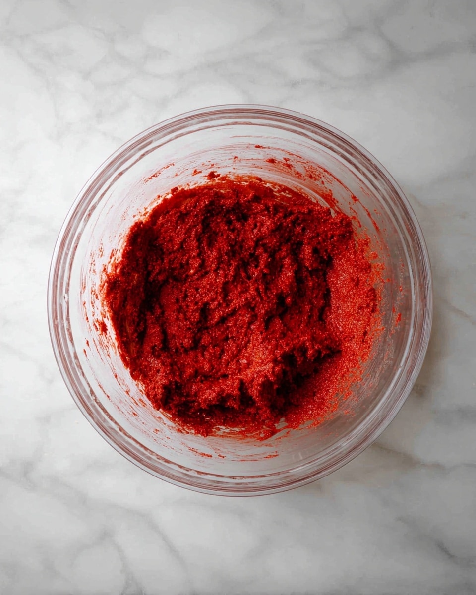 Red Velvet Edible Cookie Dough Recipe