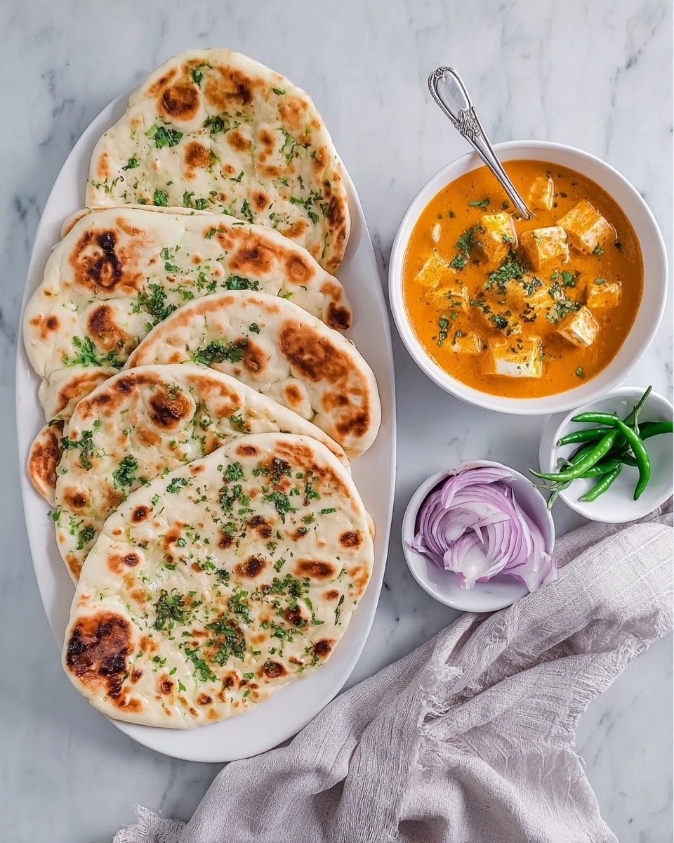 High-Protein Instant Stovetop Naan Recipe