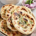 High-Protein Instant Stovetop Naan Recipe