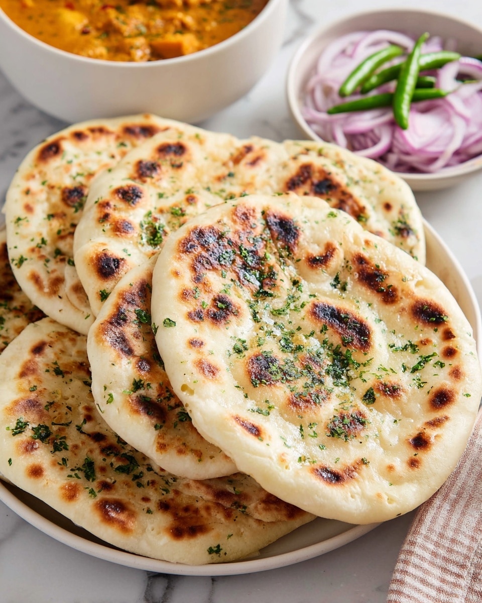 High-Protein Instant Stovetop Naan Recipe