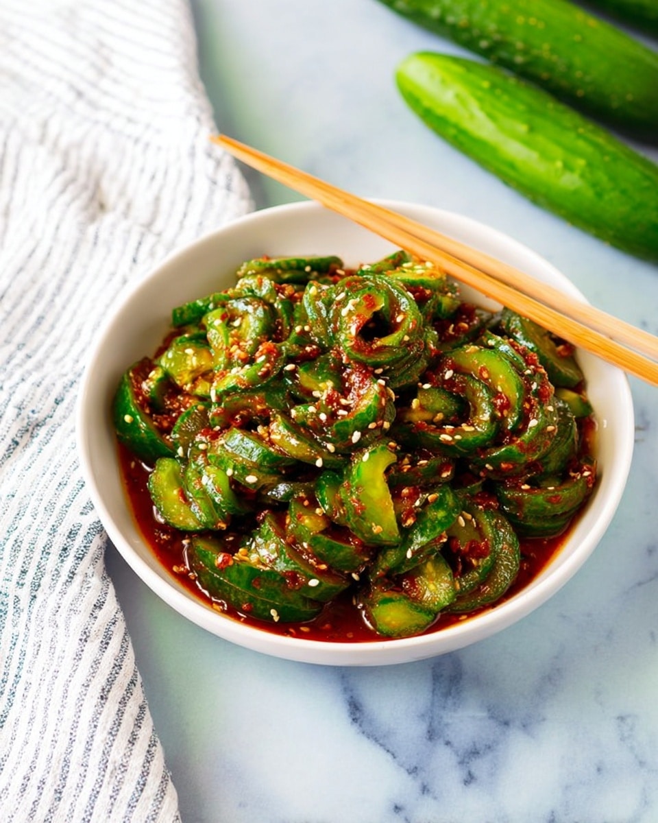 Korean Cucumber Salad Recipe