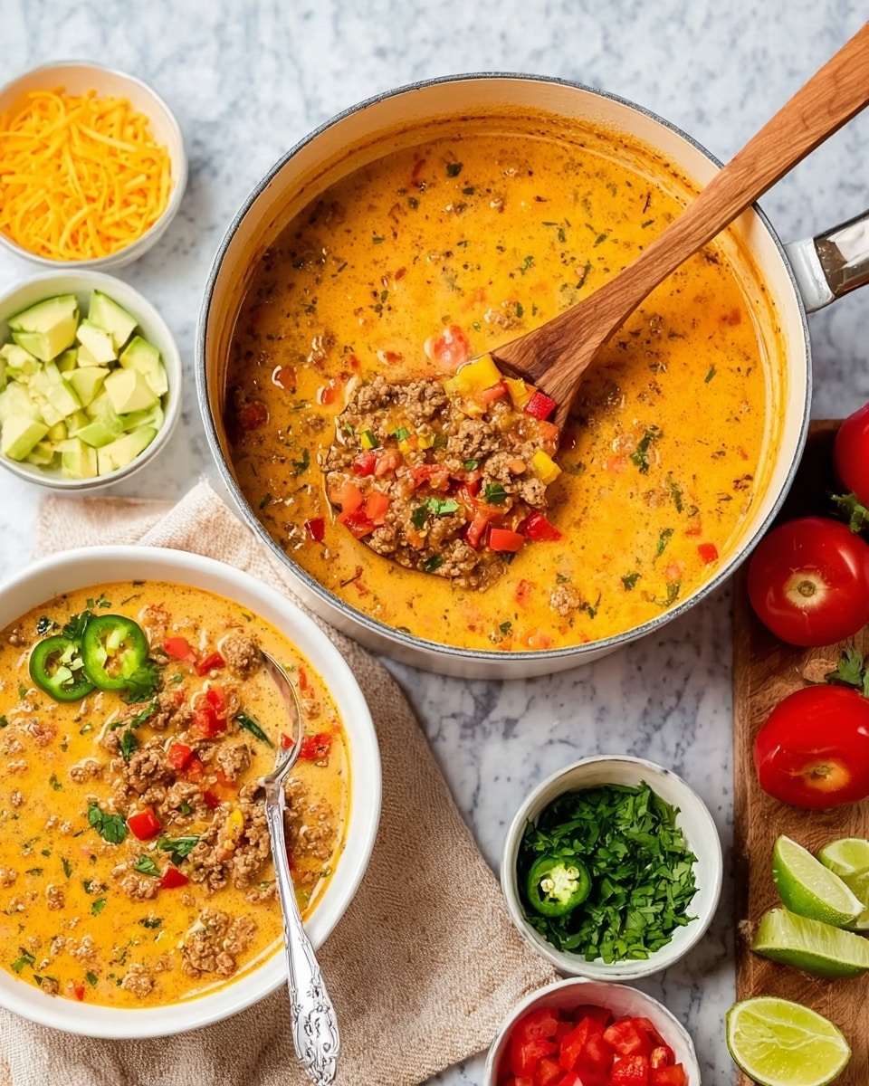 Keto Taco Soup Recipe