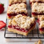 Strawberry-Rhubarb Bars Recipe