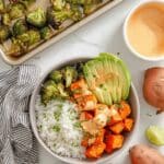 Creamy Chicken and Sweet Potato Rice Bowl Recipe