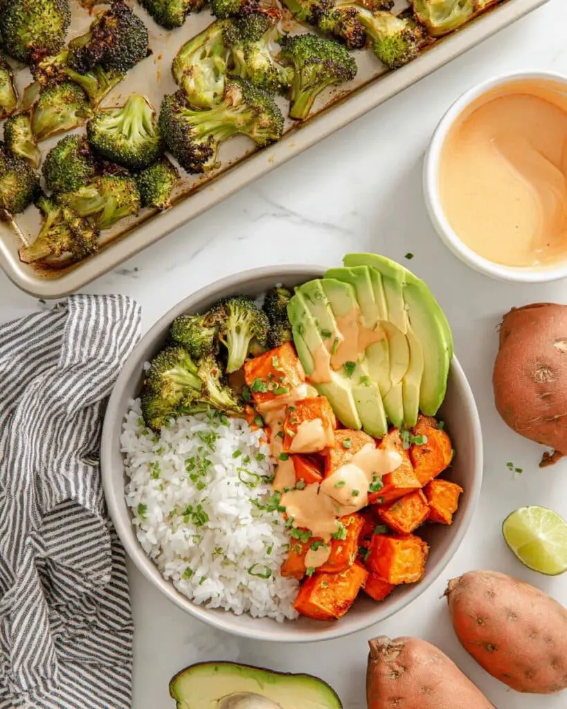 Creamy Chicken and Sweet Potato Rice Bowl Recipe