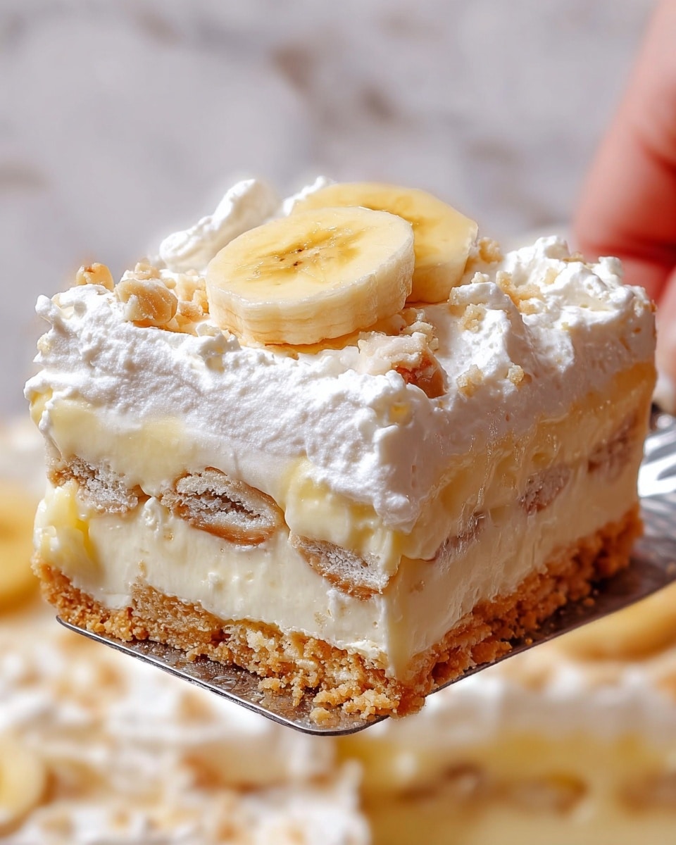 No Bake Banana Pudding Lasagna Recipe