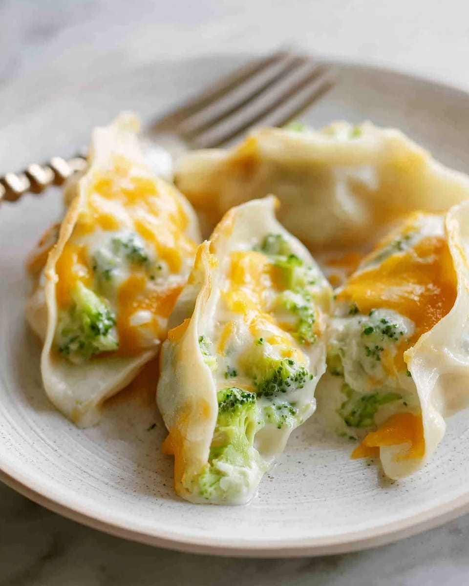 Cheesy Chicken & Broccoli Stuffed Shells Recipe