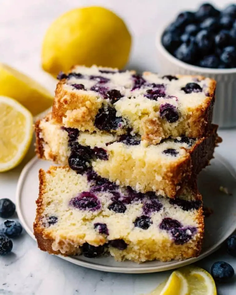 Lemon Blueberry Bread Recipe
