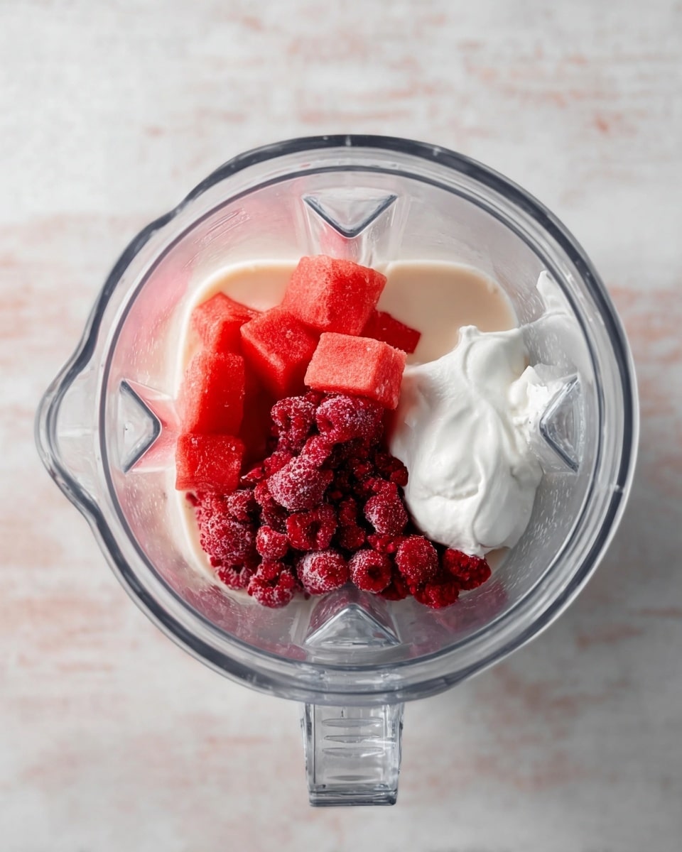 Creamy Watermelon Smoothie with Greek Yogurt Recipe