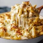 Creamy Baked Chicken Alfredo Pasta Recipe