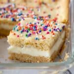 Delicious Sugar Cookie Cheesecake Bars Recipe