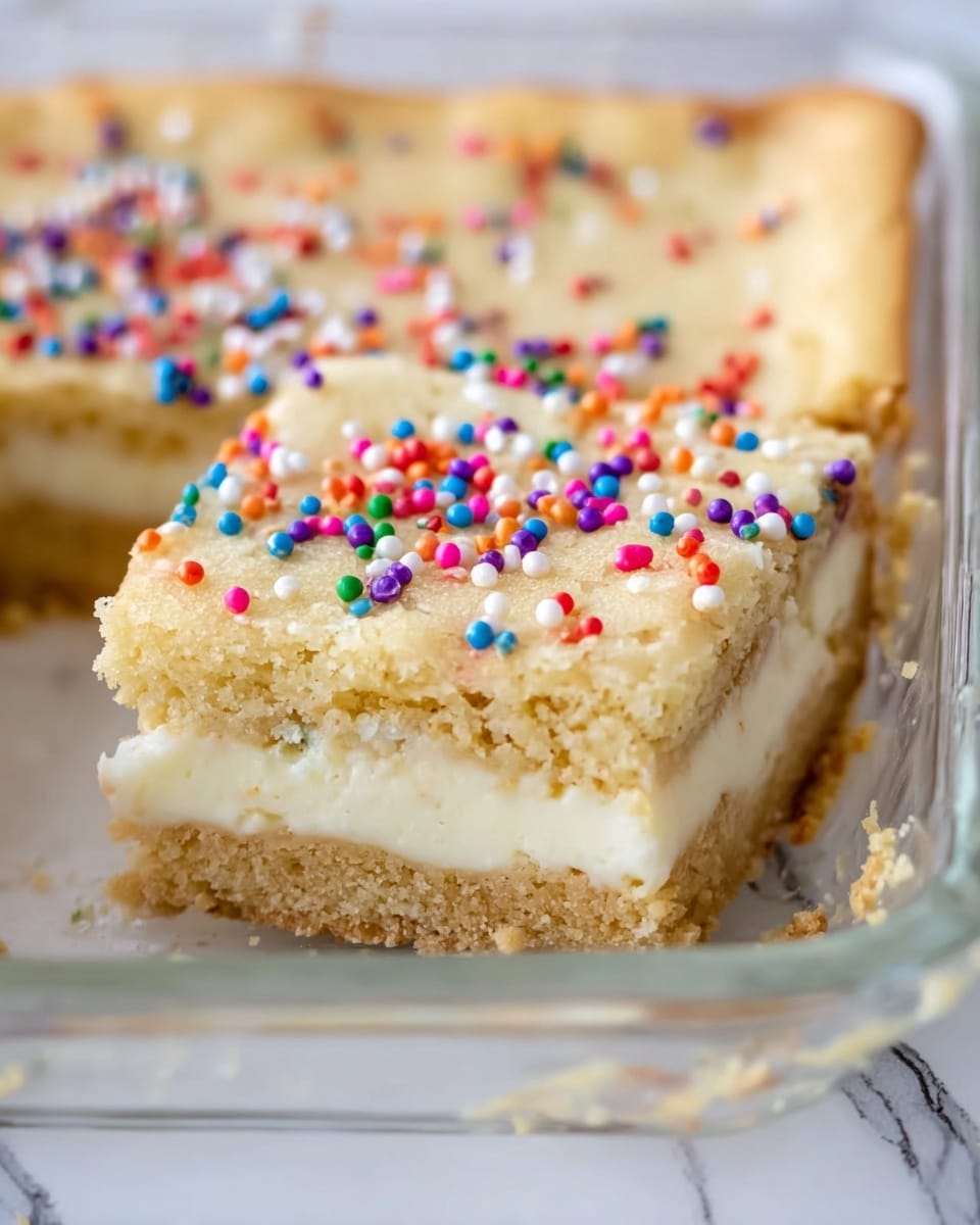 Delicious Sugar Cookie Cheesecake Bars Recipe