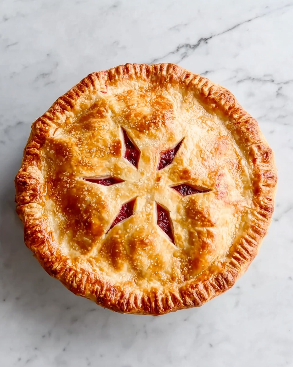 Strawberry Rhubarb Pie Recipe