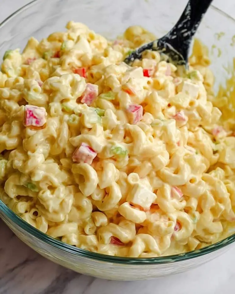 Sweet Amish Macaroni Salad Recipe