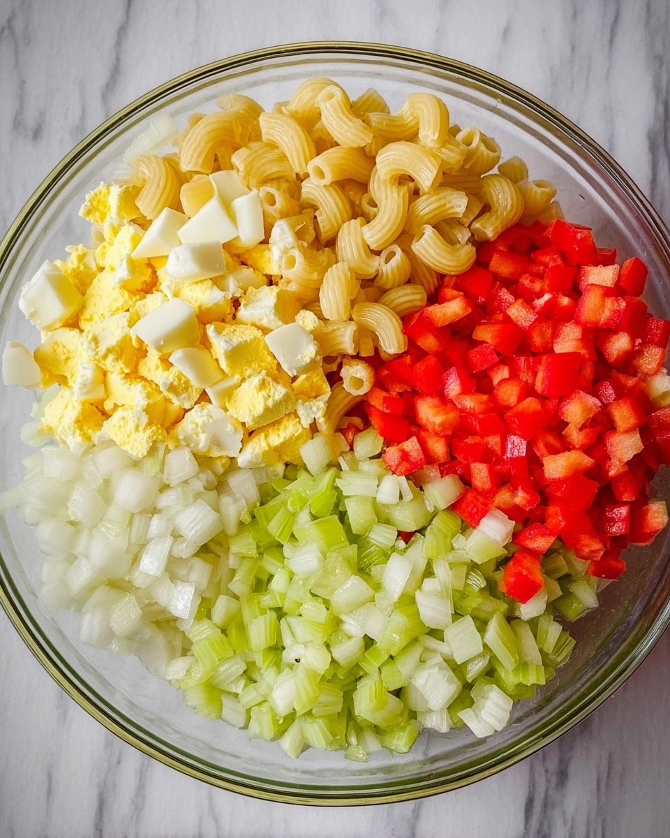 Sweet Amish Macaroni Salad Recipe