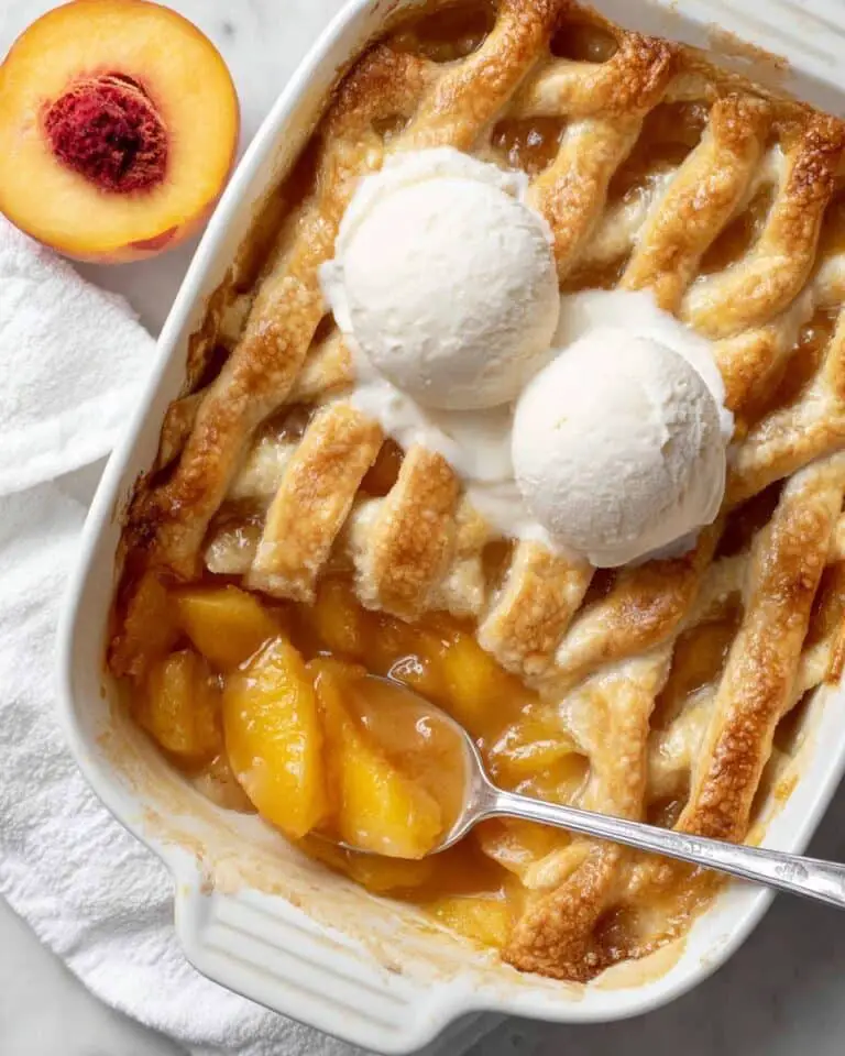 Delicious Peach Cobbler Recipe
