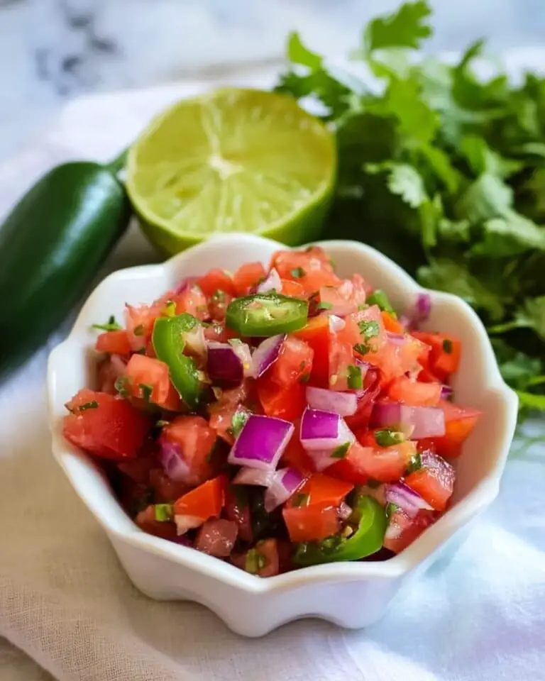 Ex-Girlfriend’s Mom’s Salsa Fresca (Pico de Gallo) Recipe