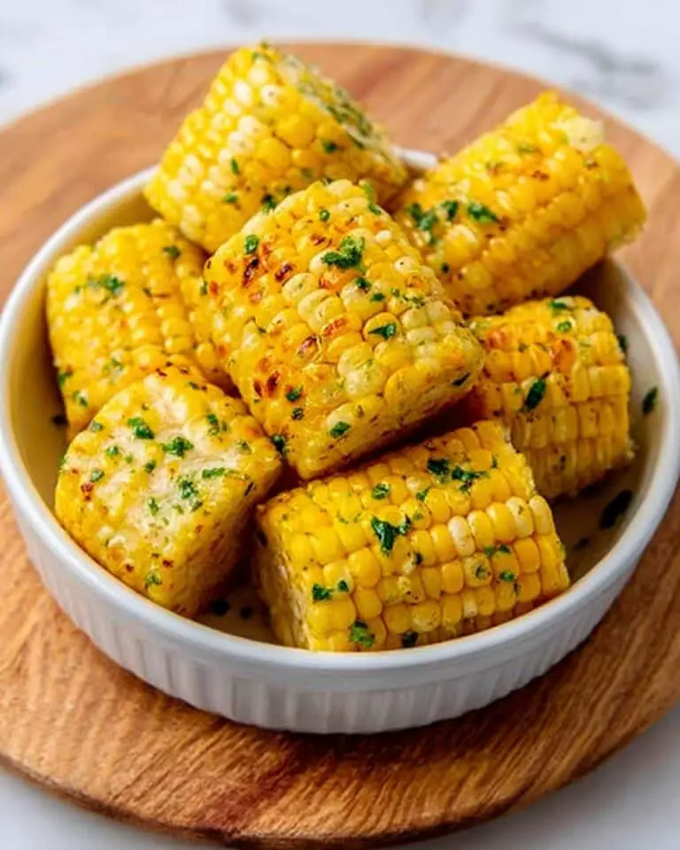 Garlic-Herb Butter Roasted Corn