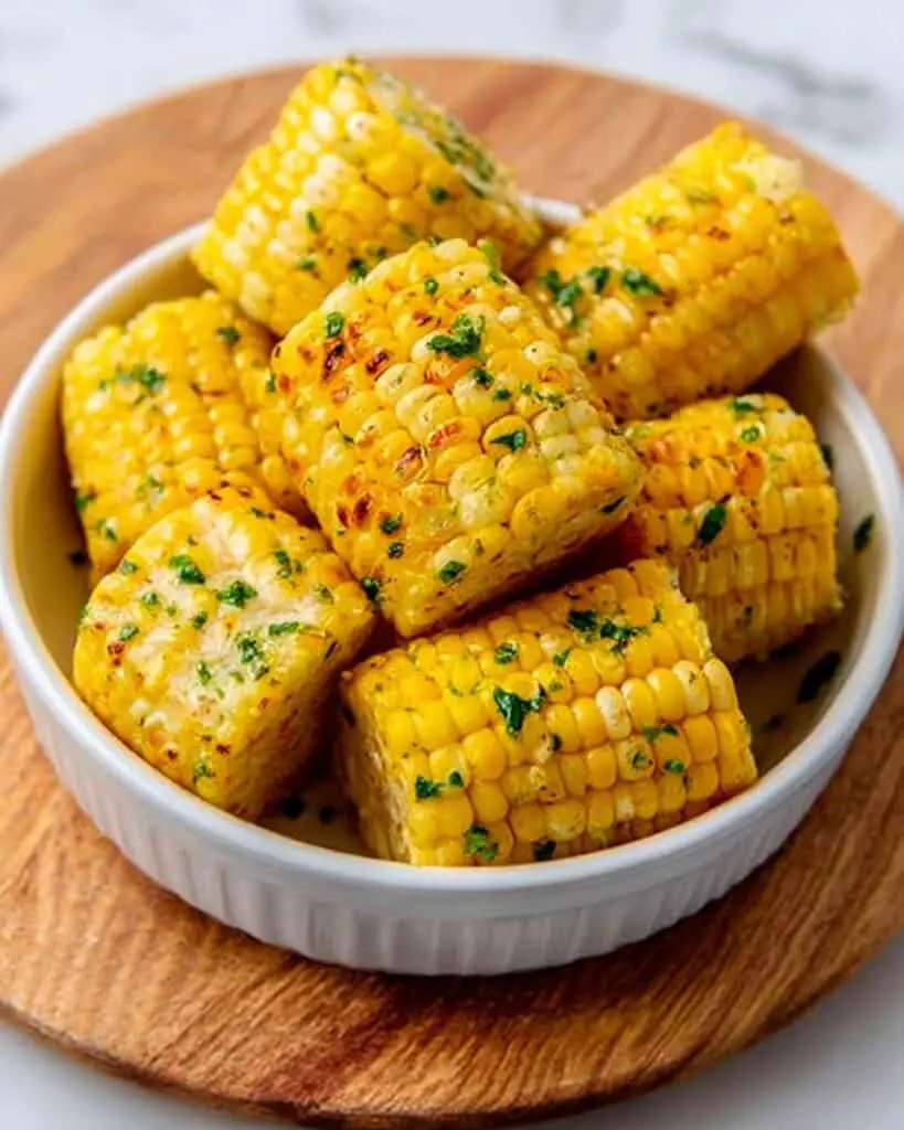 Garlic-Herb Butter Roasted Corn