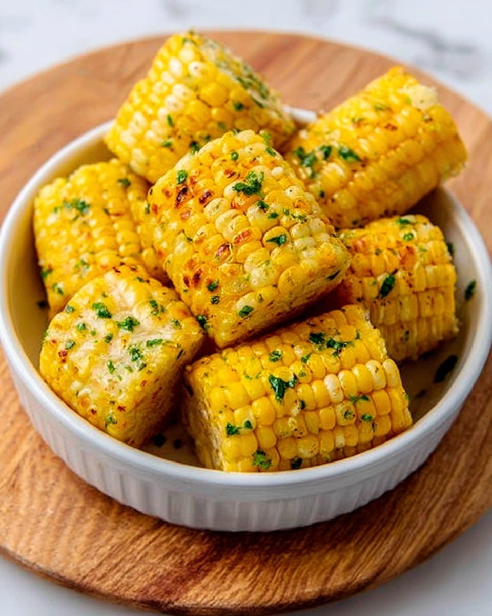 Garlic-Herb Butter Roasted Corn