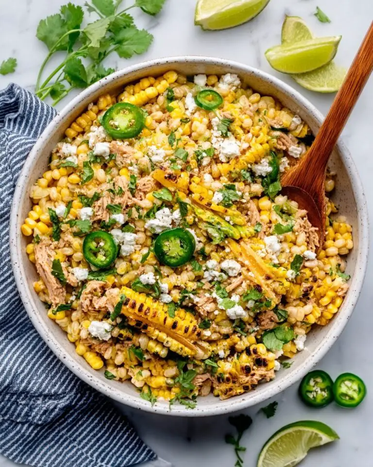 Mexican Street Corn Pasta Salad Recipe