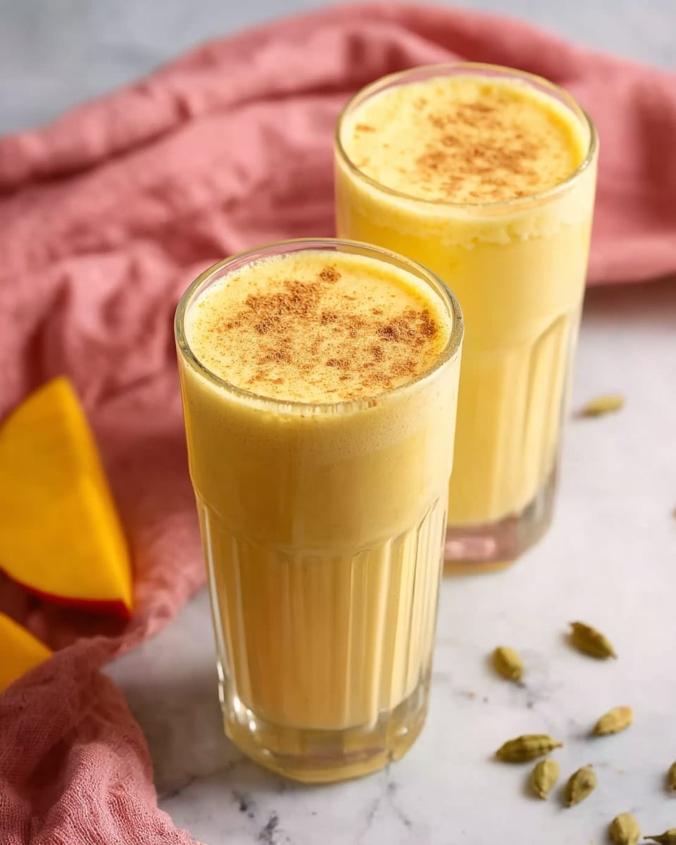 Creamy Mango Lassi Recipe
