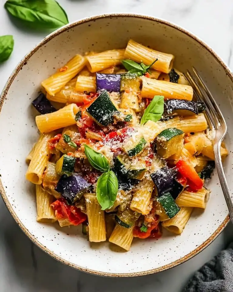 Roasted Vegetable Pasta Recipe
