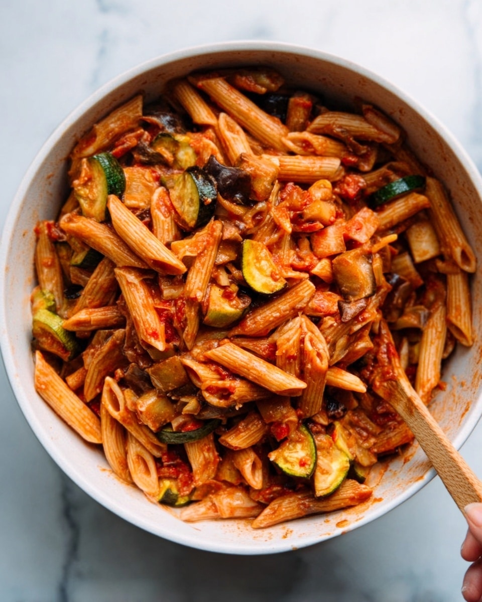 Roasted Vegetable Pasta Recipe