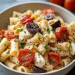 Greek Pasta with Feta and Olives Recipe