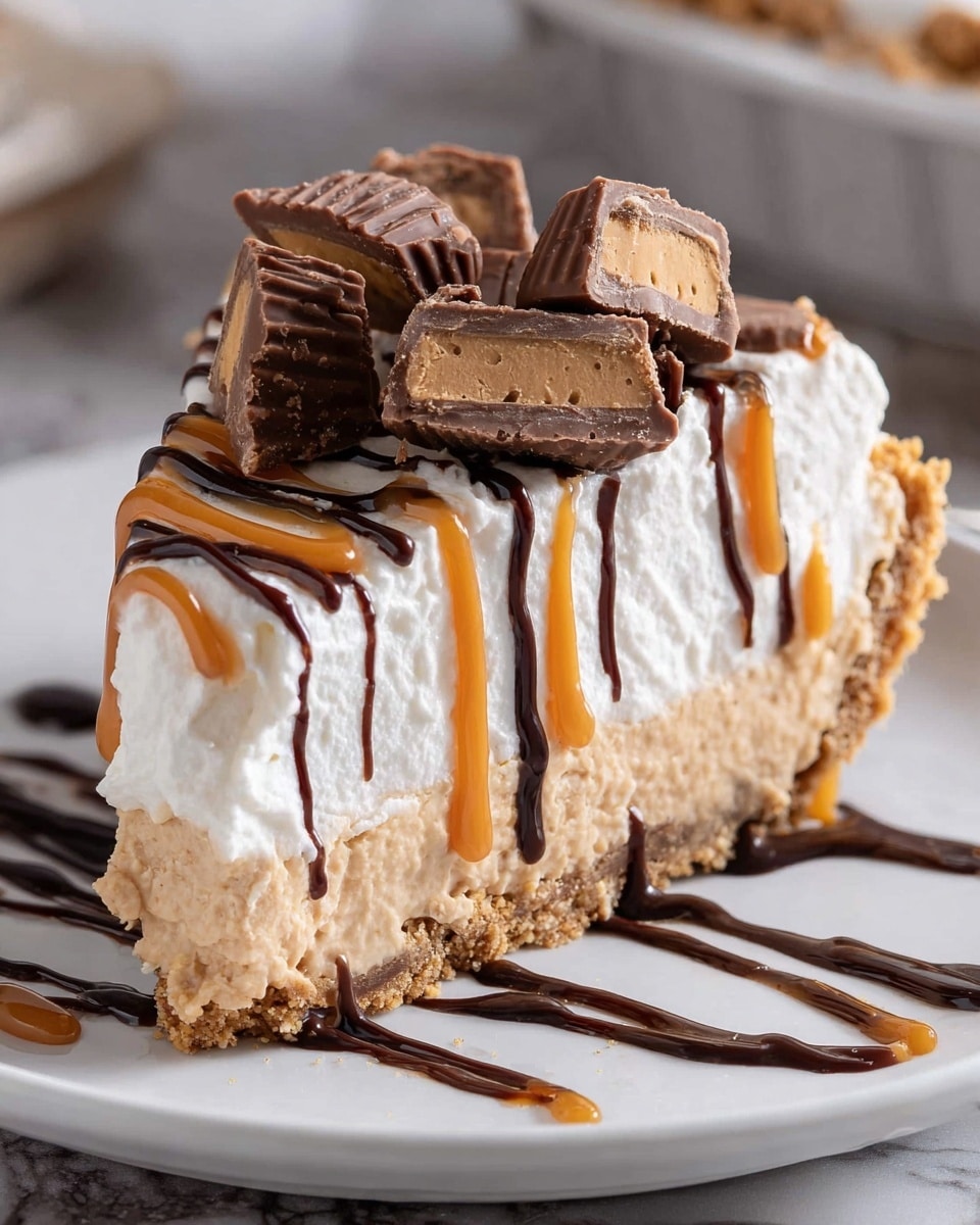 No Bake Peanut Butter Pie Recipe