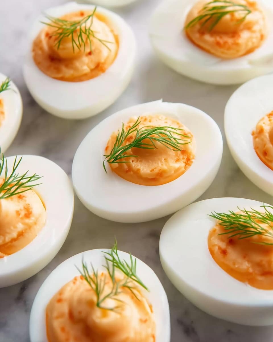 Classic Savory Deviled Eggs Recipe