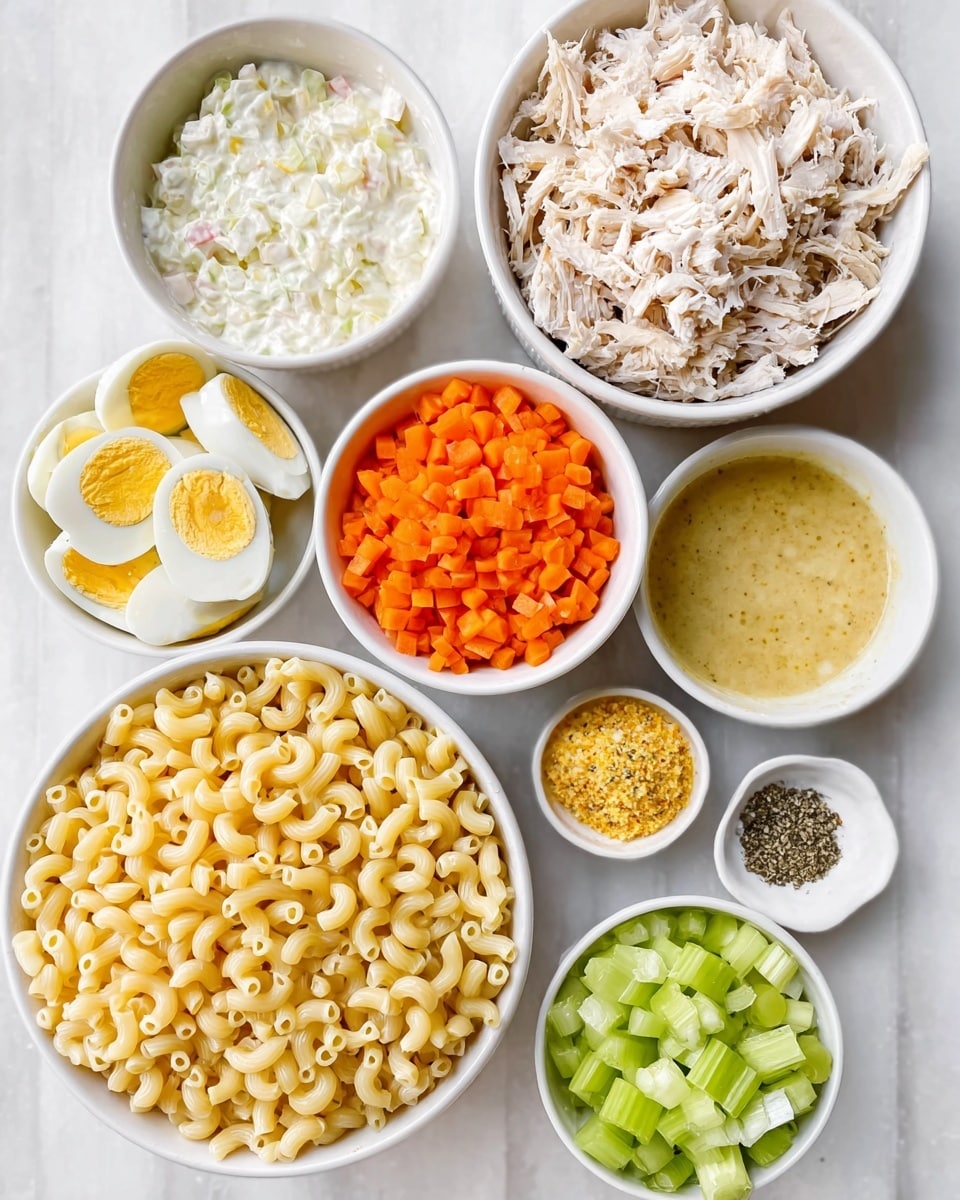 Creamy Chicken Macaroni Salad Recipe