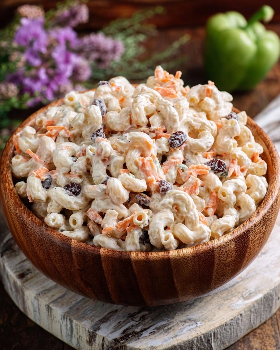 Creamy Chicken Macaroni Salad Recipe