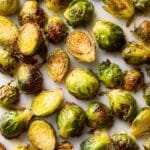 Perfectly Crispy Roasted Brussels Sprouts Recipe
