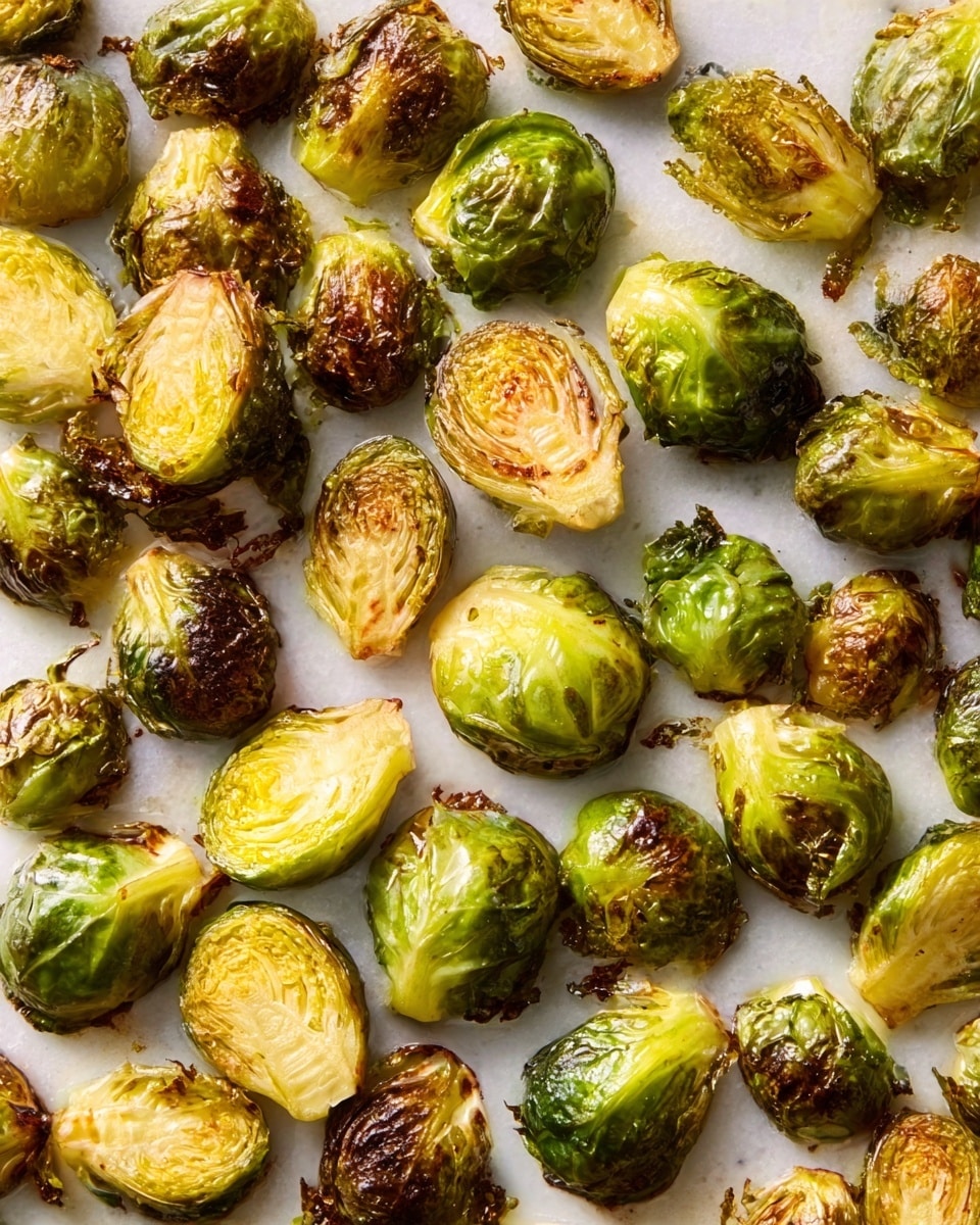 Perfectly Crispy Roasted Brussels Sprouts Recipe